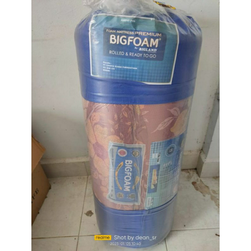 Bigland - Kasur Busa Big Foam 14 cm Bisa Vakum Anti kempes
