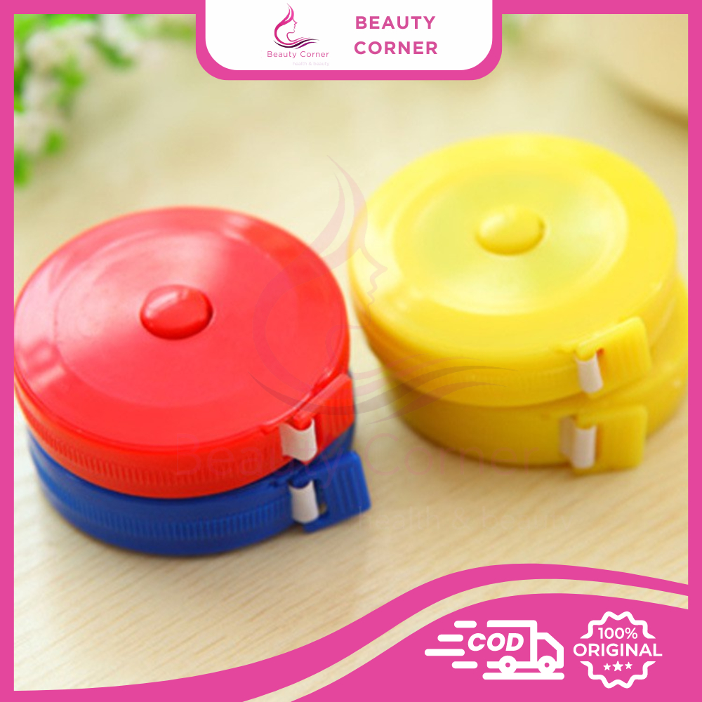 Meteran Gulung Mini 150 CM / Meteran Pengukur Lingkar Perut Tukang Jahit - 1Pcs