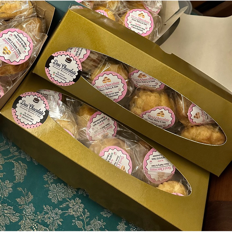 

Kue Soes Creamy / Kue sus terenak dan lumer / 1 Box ısı 6