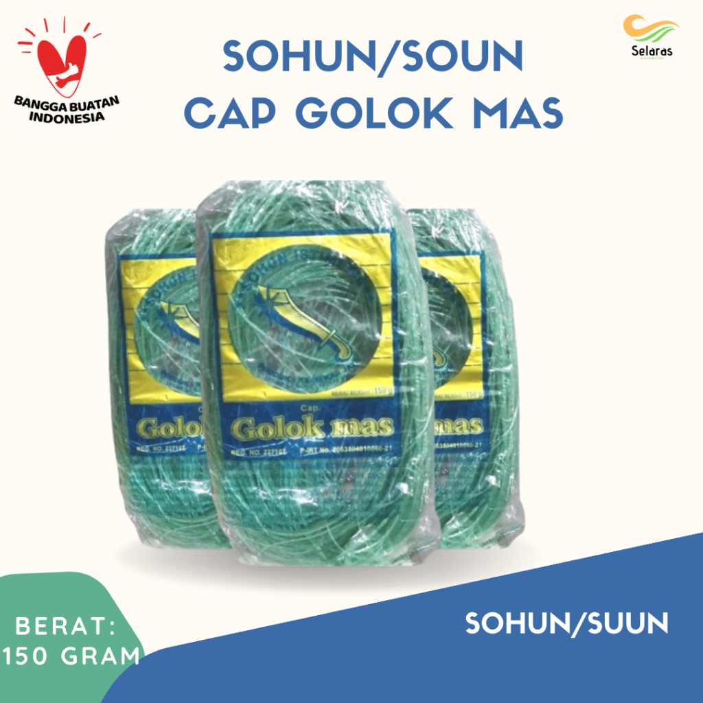 

Sohun/suun bakso/sohun biru 150 gr