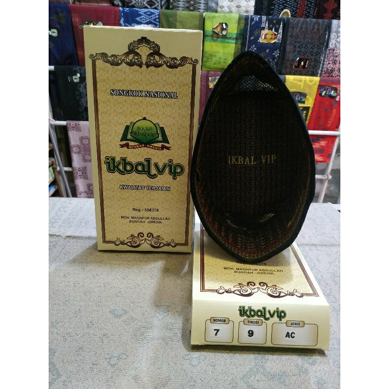 songkok peci Ikbal VIP