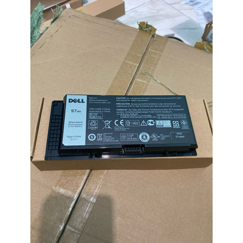 Baterai Ori Dell Precision M4600 M4700 M4800 M6600 M6800 FV993