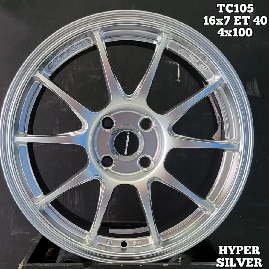 velg mobil ring 16 TC105N lebar 7 velg r16 jazz yaris raize freed city