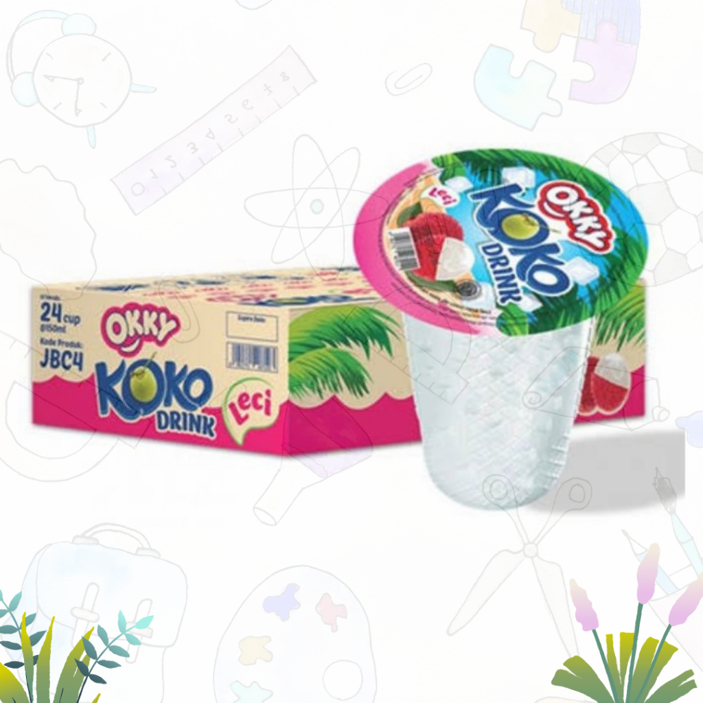 

Okky Koko Leci I Okky Koko Drink Rasa Leci 24pcs 220ml (1Karton)