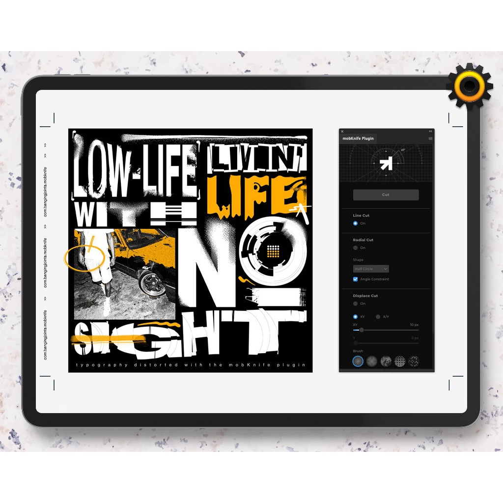 Photoshop Plugin - Bangingjoints Mobknife