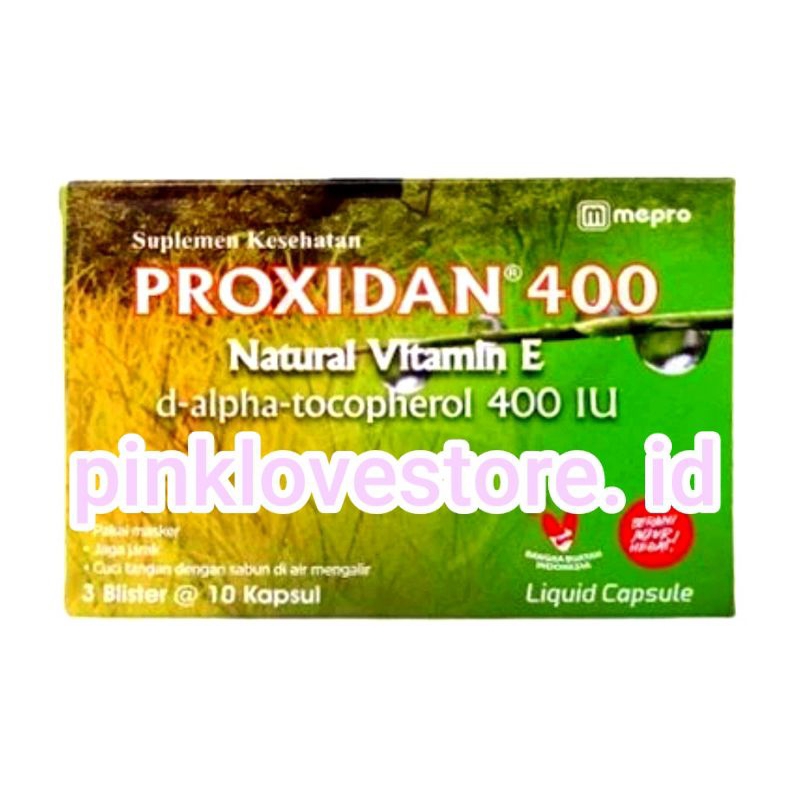 PROXIDAN 400 Natural Vitamin E(1 lembar isi 10)