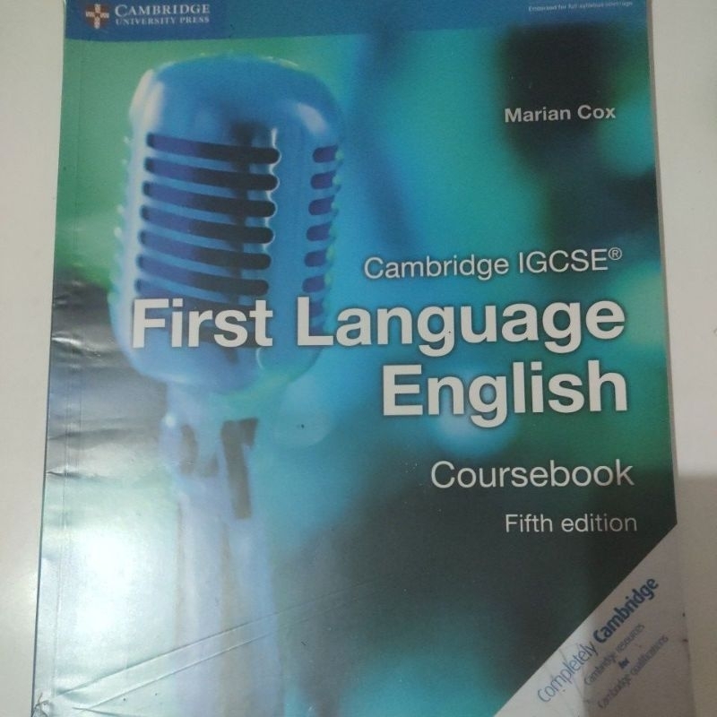 First Language English Coursebook Fifth edition Cambridge IGCSE