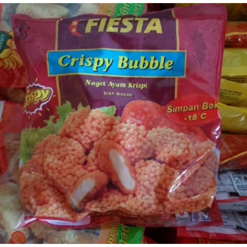 

Fiesta Crispy Bubble Naget Ayam 500gr