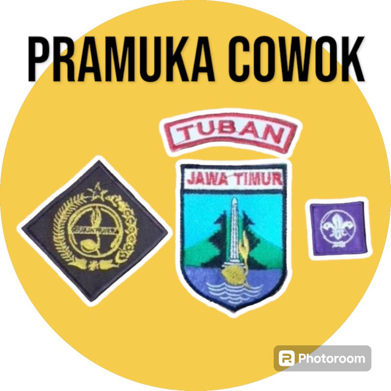 atribut pramuka lengkap - bed pramuka lengkap