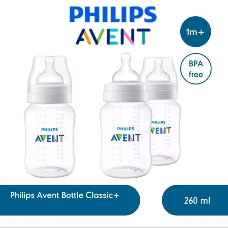 Philips Avent Botol Classic 260 ML | Botol Susu Avent | Botol Avent