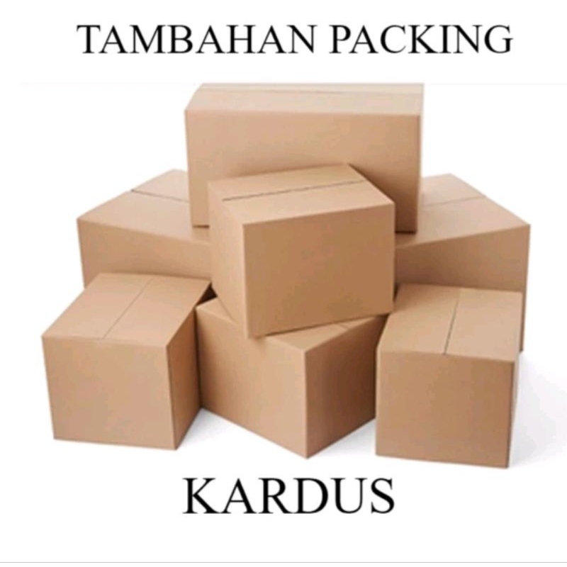 

Packing tambahan kardus aman dari benturan