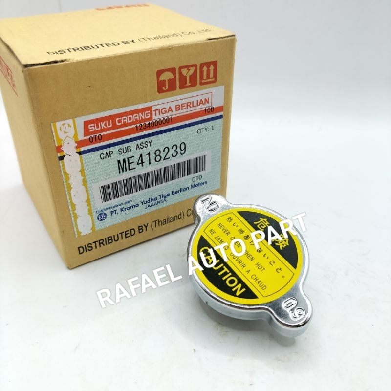 TUTUP RADIATOR COLLANT MITSUBISHI PS 125 CANTER PS 110 FUSO ORIGINAL
