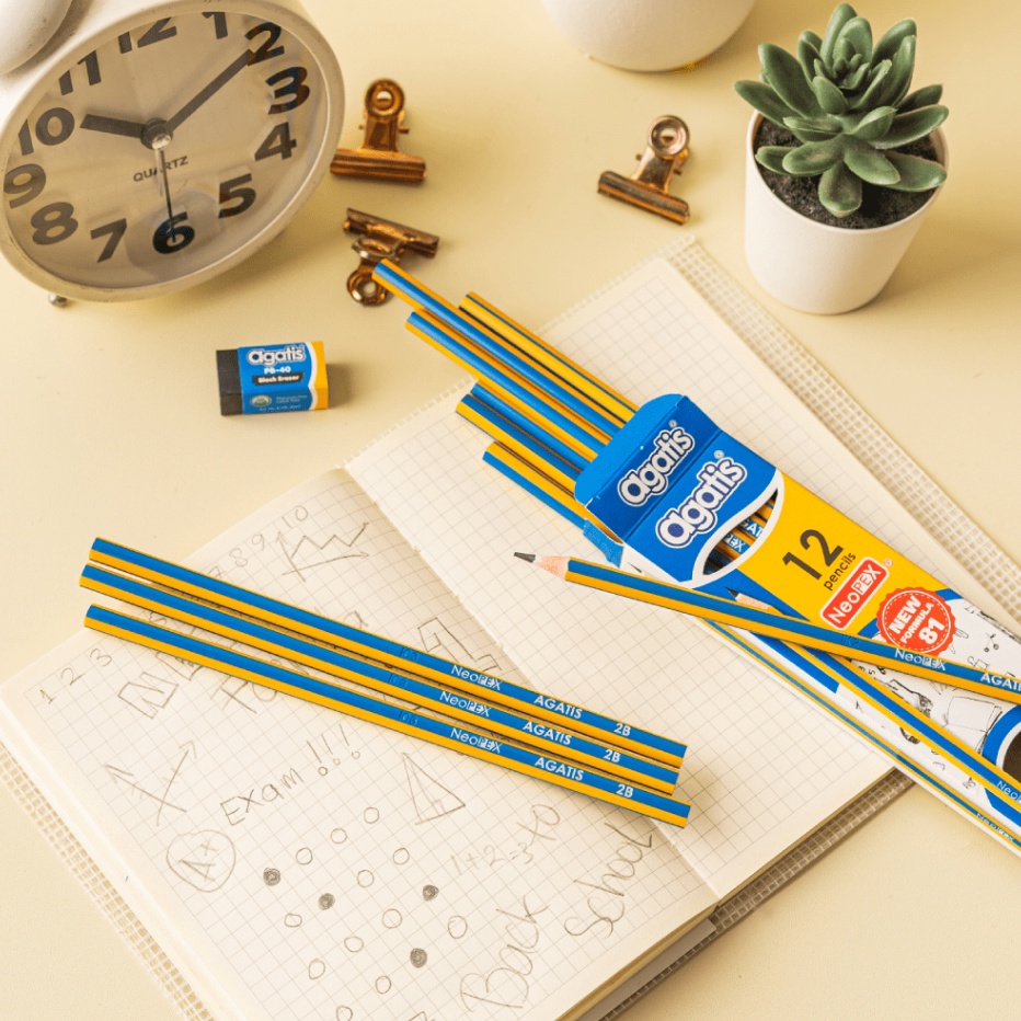 

TREND AWAL TAHUN Agatis Neopex Pensil Tulis 2B 1Box Isi 12 Pcs