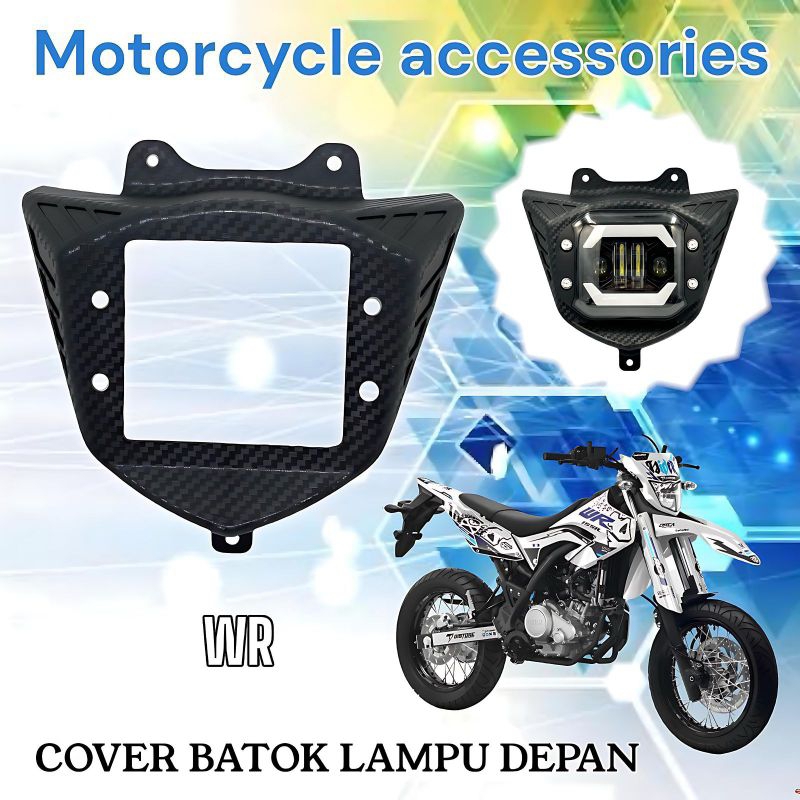 Batok Lampu Klx Crf Wrr155 pnp Lampu Led