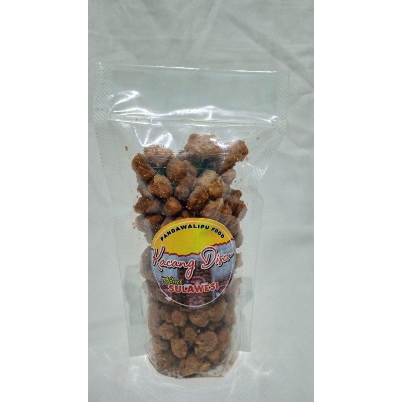 

Kacang Disco Asli Khas Makassar Cemilan Enak Gurih Renyah 100 Gram