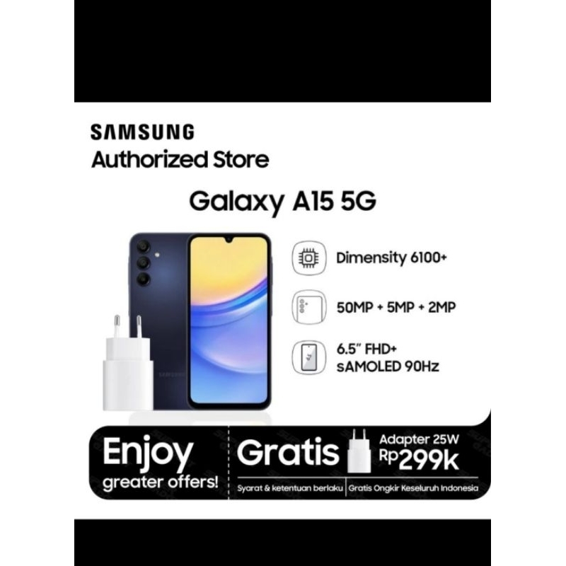 Samsung Galaxy A15 5G 8GB/256GB - Blue