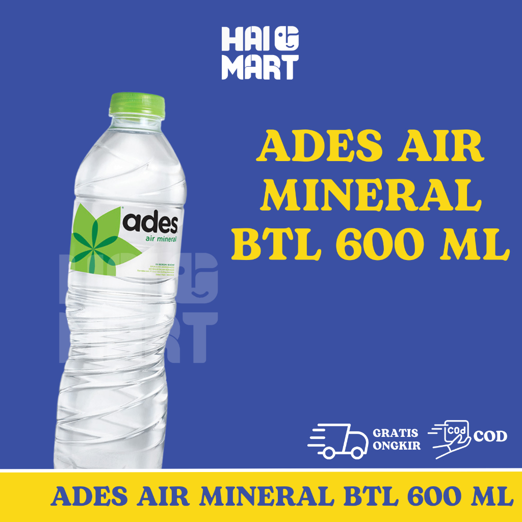 

Ades Air Mineral Botol 600ml