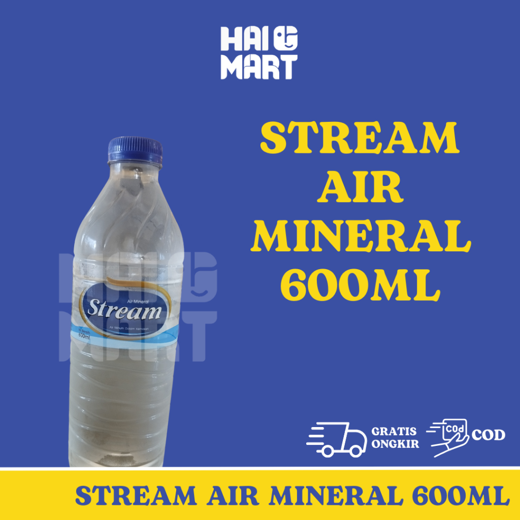 Stream Air Mineral Botol 600ml