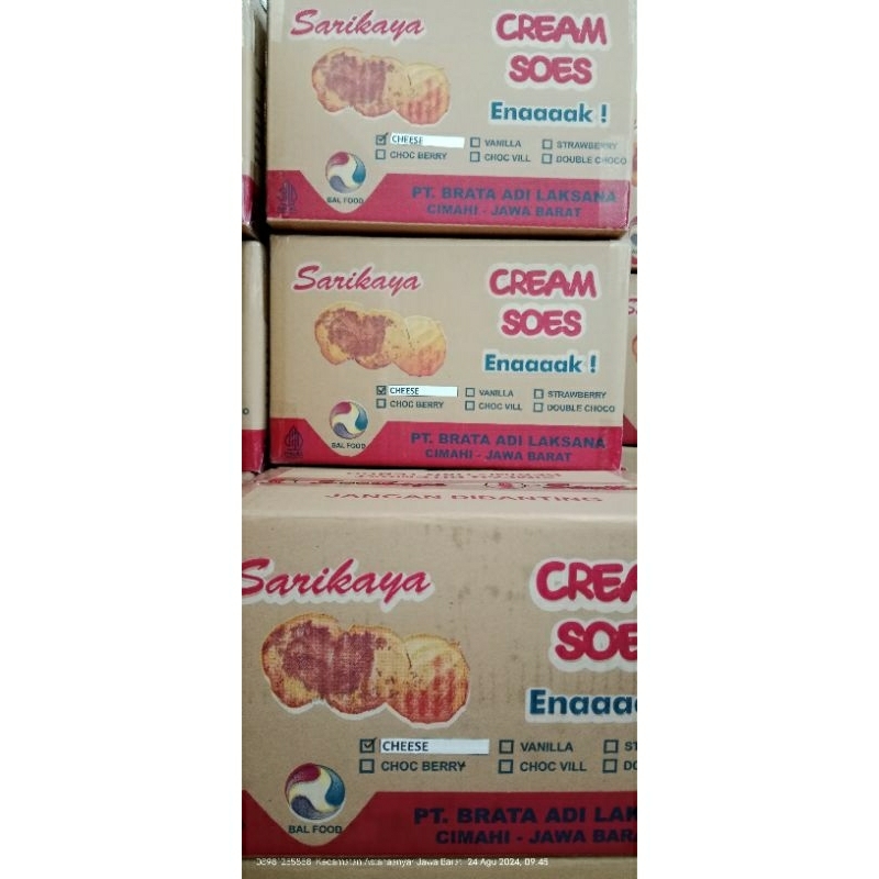 

Sus Soes Cheese Cream mix Pilihan Mewah