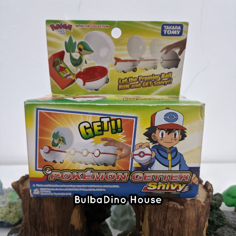 Takara Tomy Pokemon Getter Moncolle Monster Collection Black & White Gen 5 Figure : Snivy + Premier 