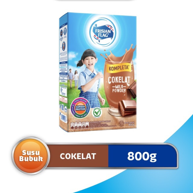 

Frisian Flag Susu Bubuk Keluarga Kompleta Cokelat 800g - 1 pcs