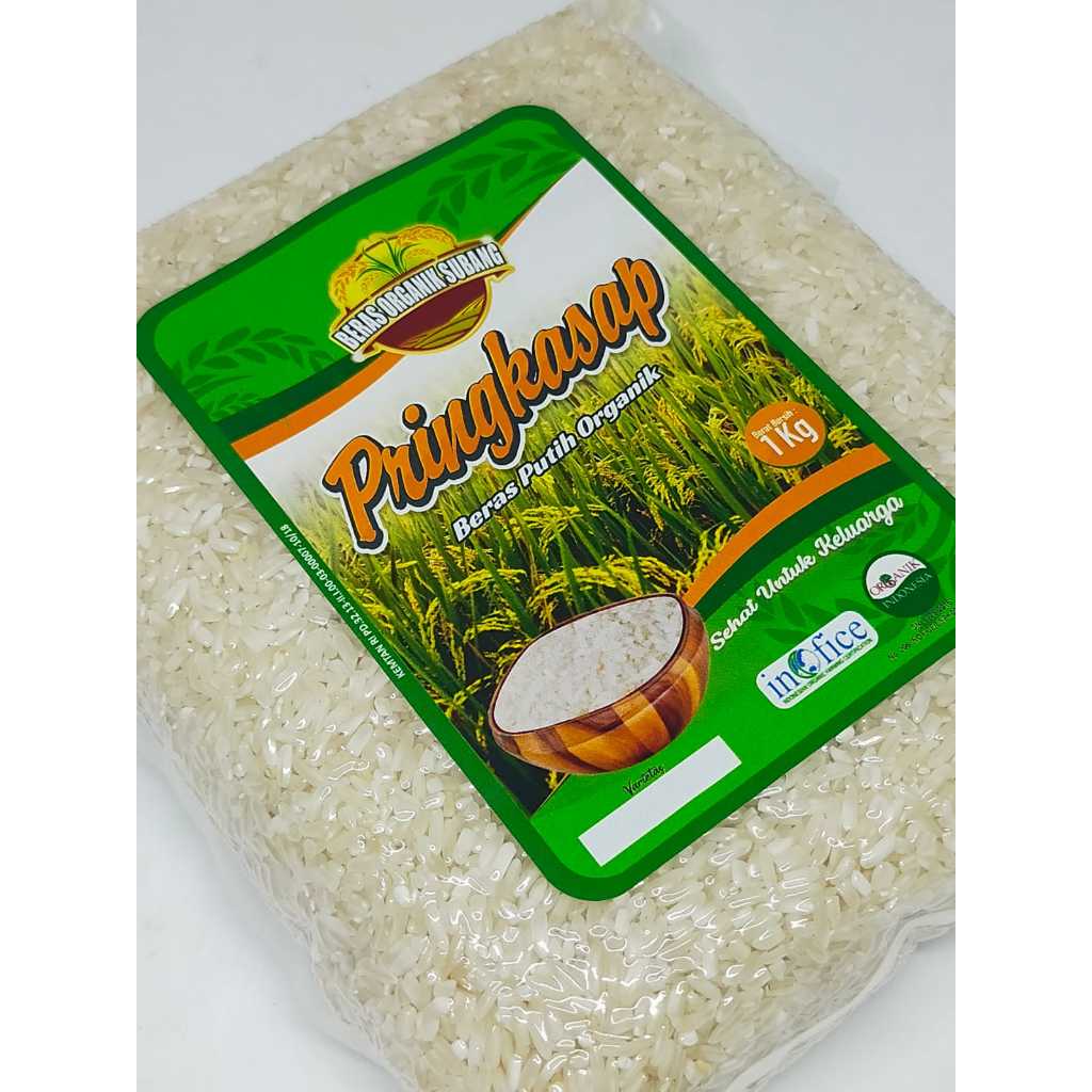 

PRINGKASAP - Paket 5 Varietas Beras Organik Putih