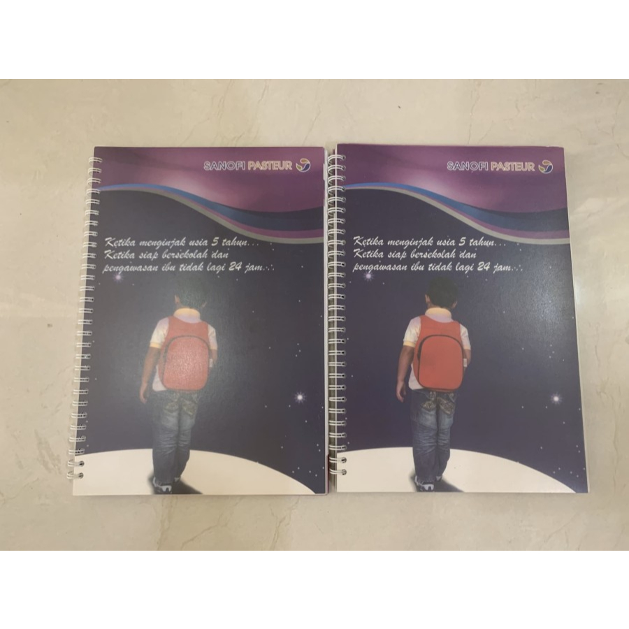

2 pcs Buku tulis Uk 26x18/Buku tulis anak/notebook