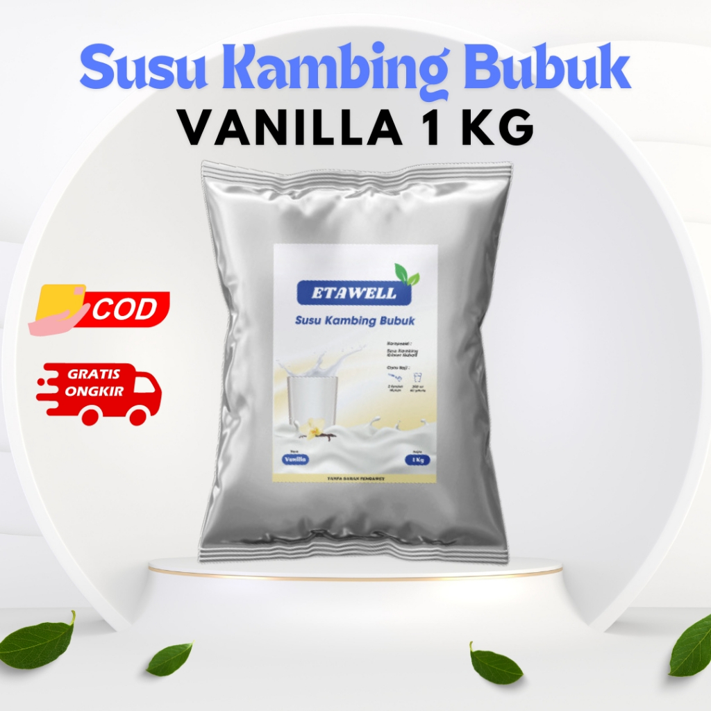 

Etawell - Susu Kambing Bubuk Vanilla 1000 Gr