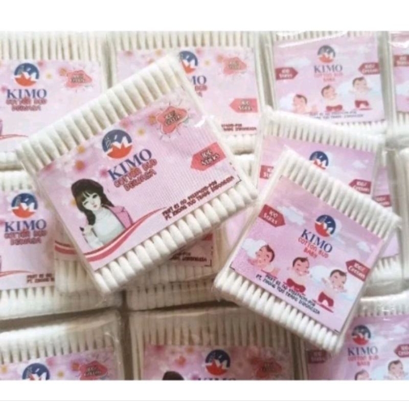 KIMO Cotton Buds Isi 100 Cotton Buds Reguler