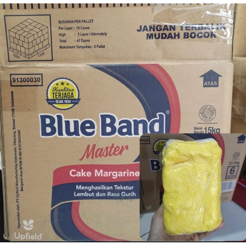 

Mentega Blueband Master Repack 1 Kg / Margarin Blueband Repack 1 Kg