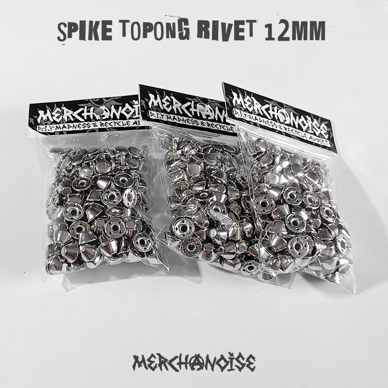 Spike Punk Topong Rivet 12mm
