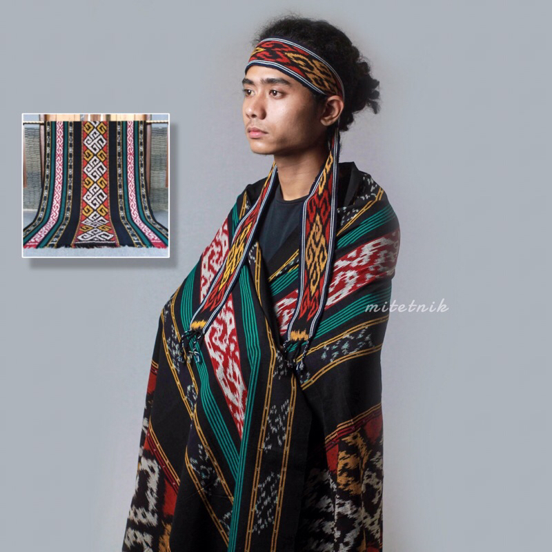 Kain Tenun Etnik Blanket Tenun Toraja