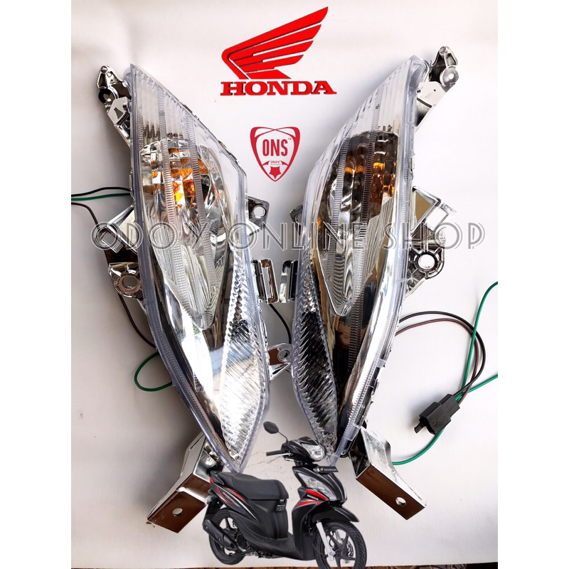 Lampu sein assy Lampu Sen depan Spacy Fi dan Spacy karbu 2010-2011-2012