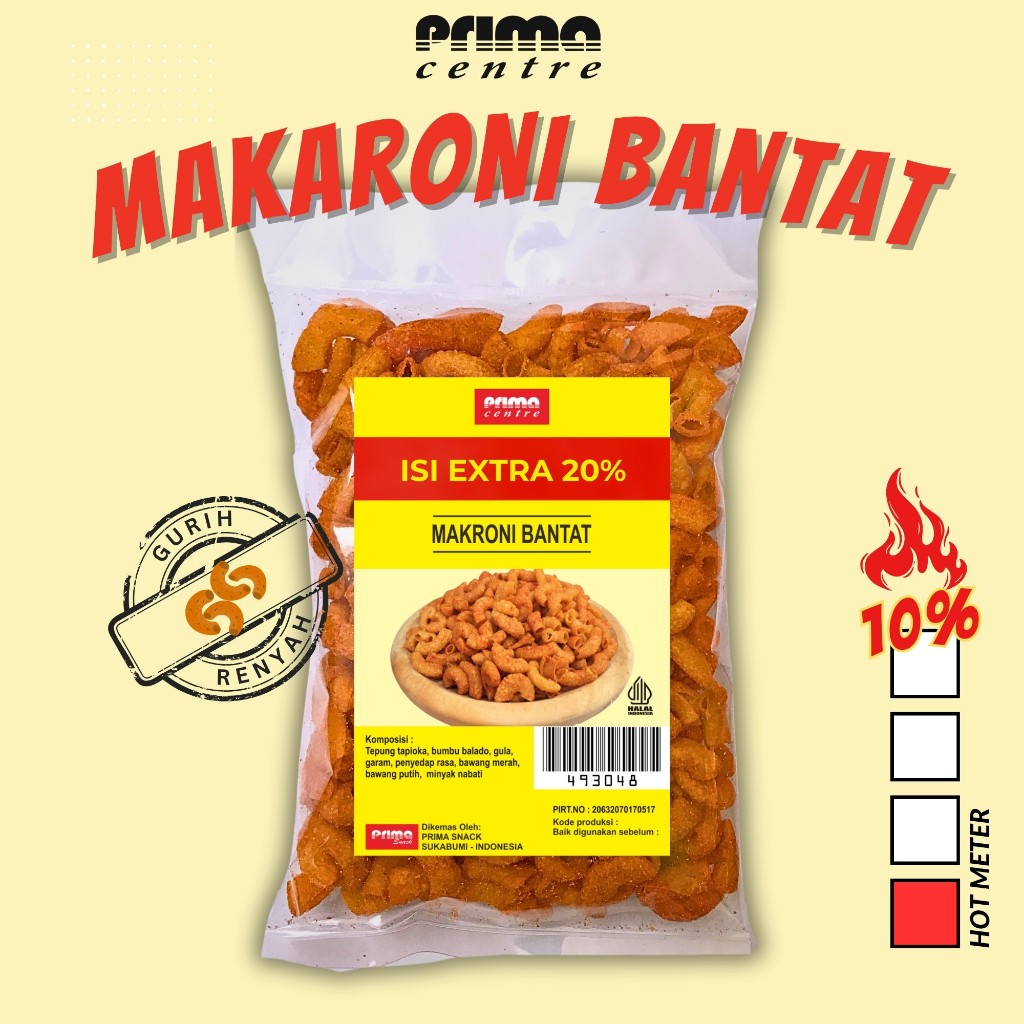 

(PS3) MAKARONI BANTET PIPA PEDAS 95gr