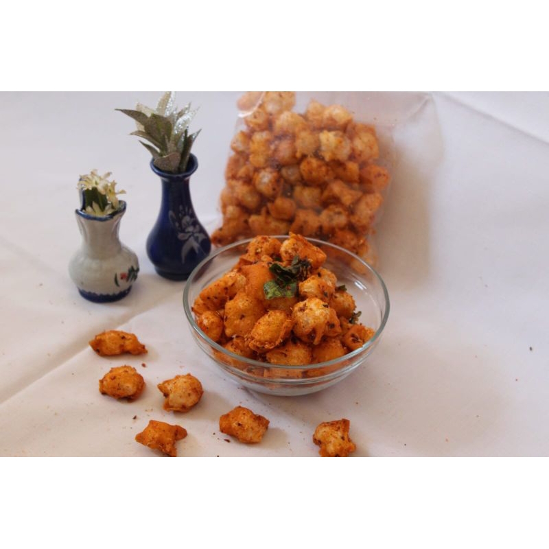 

Siomay Kering Pedas 90gr dan 1kg