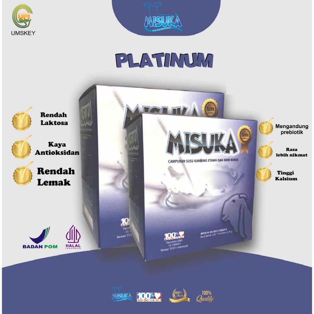 

Susu Kambing Bubuk MISUKA PLATINUM