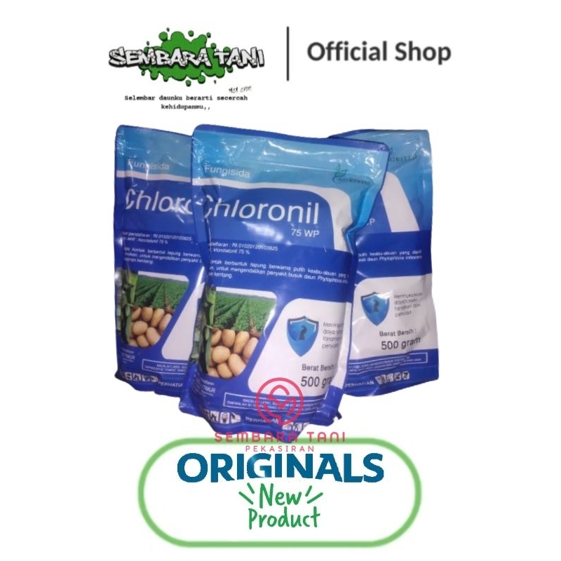 CHLORONIL 75 WP 500 GRAM | KLOROTALONIL | FUNGISIDA