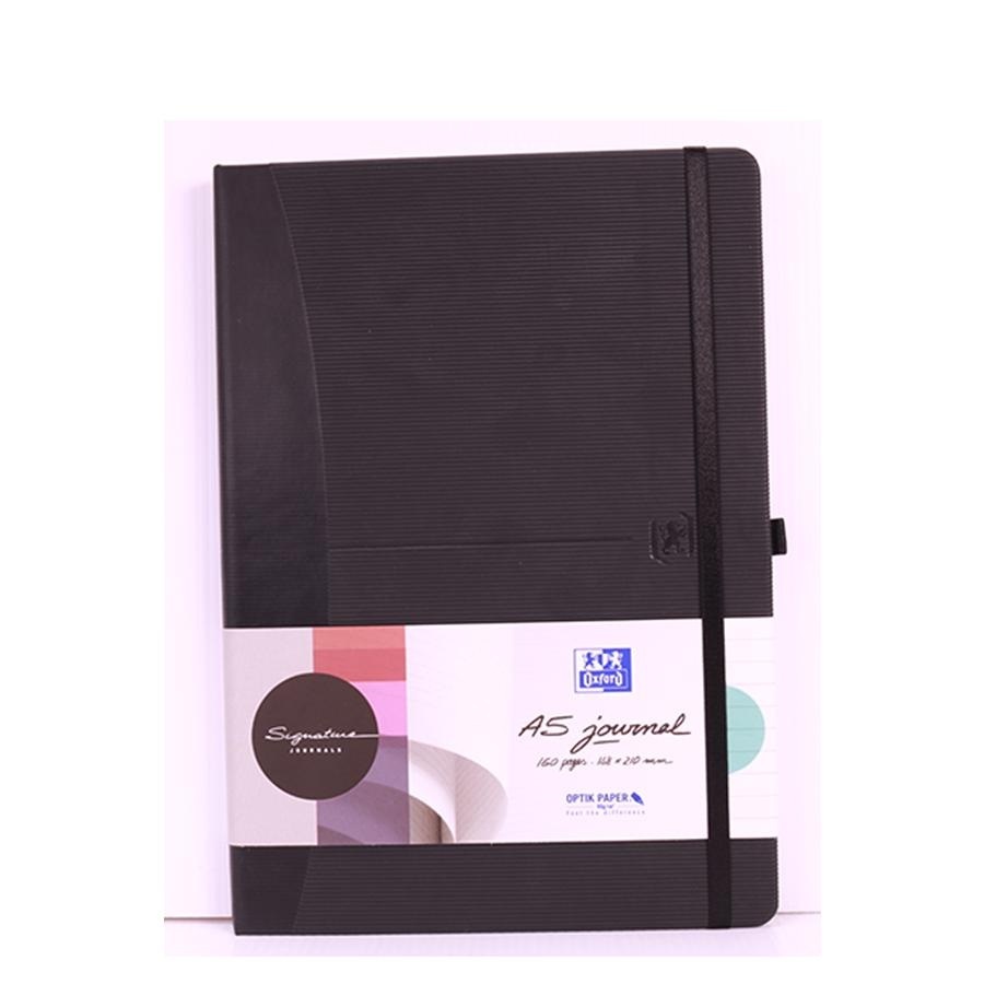 

Oxford Business Notebook A5 Signature Hard Cover Warna Hitam Buku Catatan Kerja Bisnis #10073521010