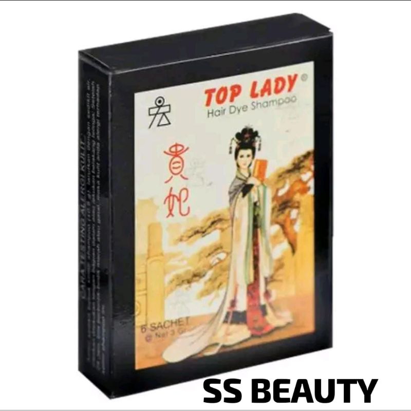 Top Lady Hair Dye Shampoo