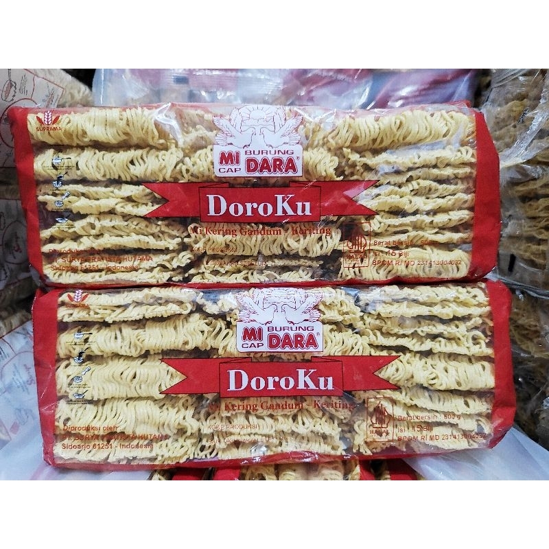 

Mi burung dara Doroku isi 15 keping 600gr
