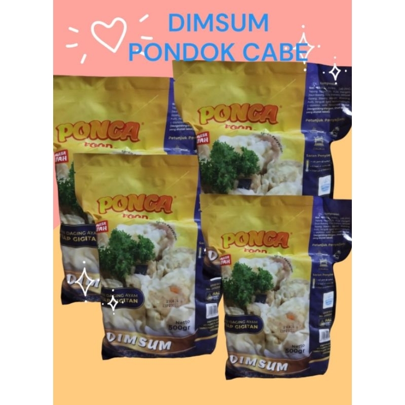 

(Promo Merdeka) Dimsum Pondok Cabe (Ponca) 500 gr