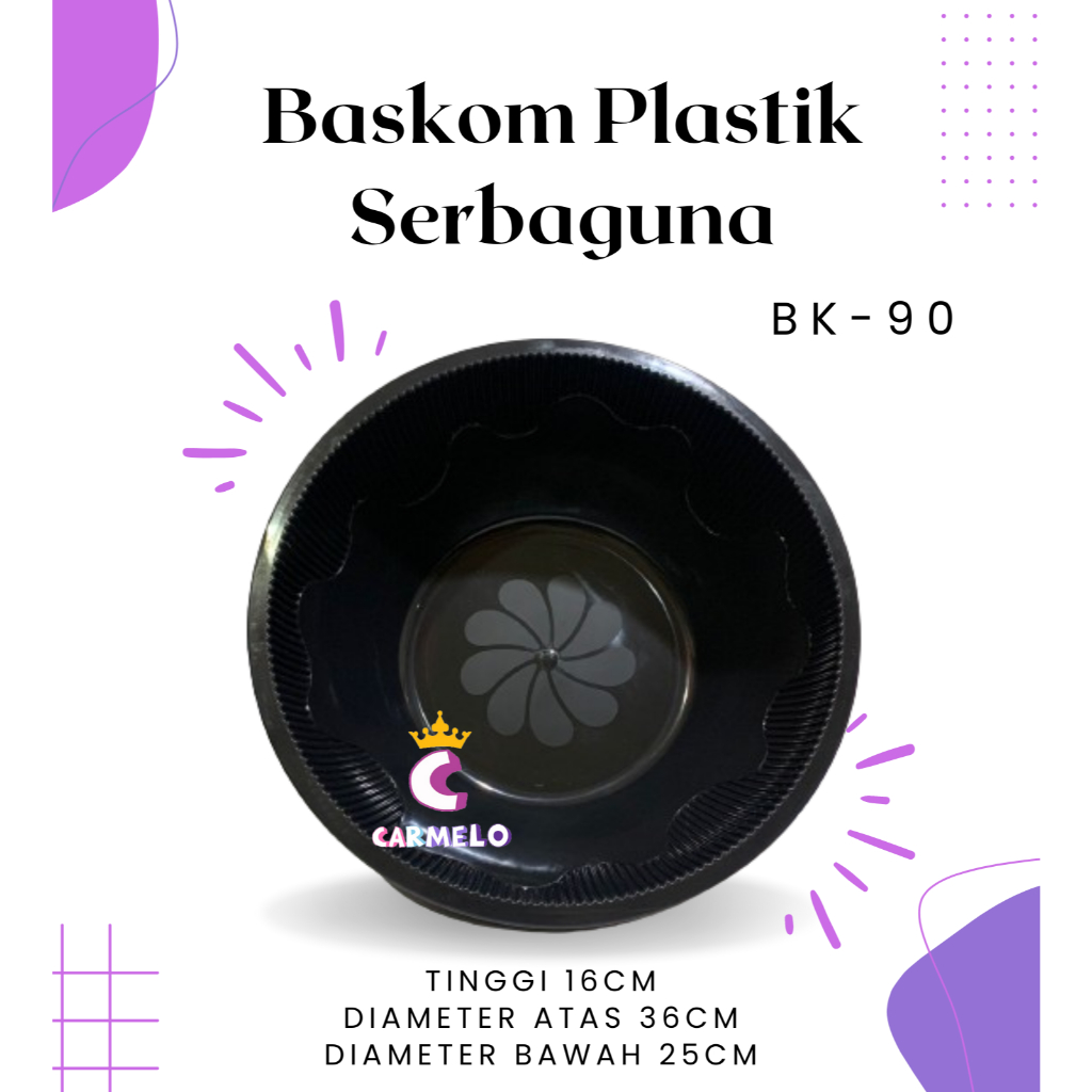 Baskom Plastik Jumbo / Baskom Hajatan / Baskom Cuci Sayur / Baskom Tebal / Baskom 30 / Wakul hajatan