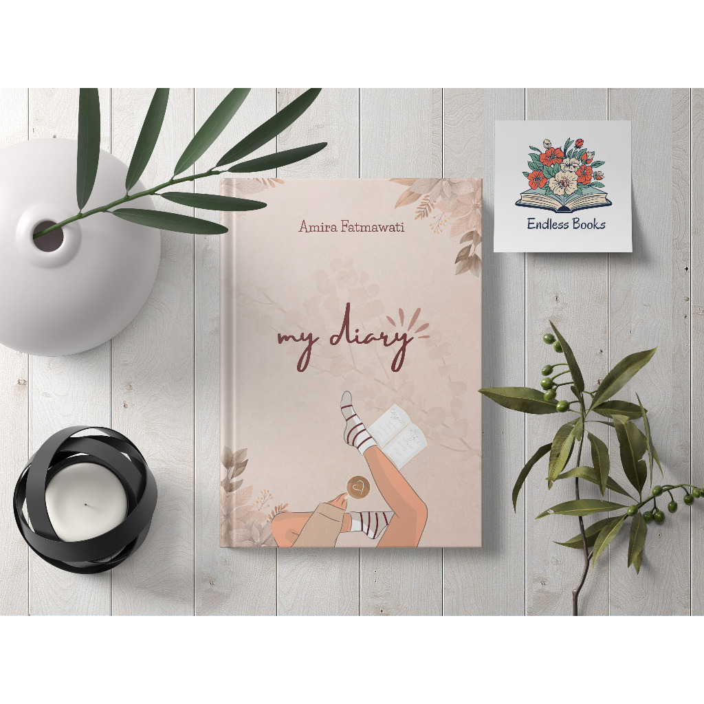 

Buku Catatan/Notebook Hardcover Custom Nama & Quotes