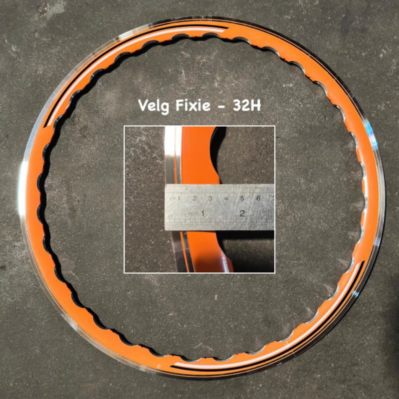 velg rims fixie 32h alumunium harga bijian