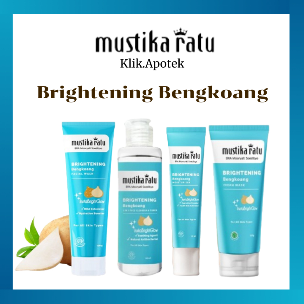 Mustika Ratu Brightening Bengkoang Facial Wash | Pembersih Wajah Eksklusif | Cleanser