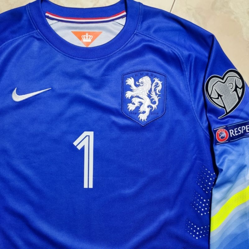 Jersey Belanda 2016 GK Player Issue