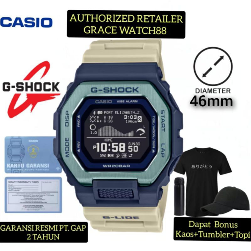 Jam Tangan Pria G-SHOCK GBX-100TT-2DR / GBX-100TT-2DR