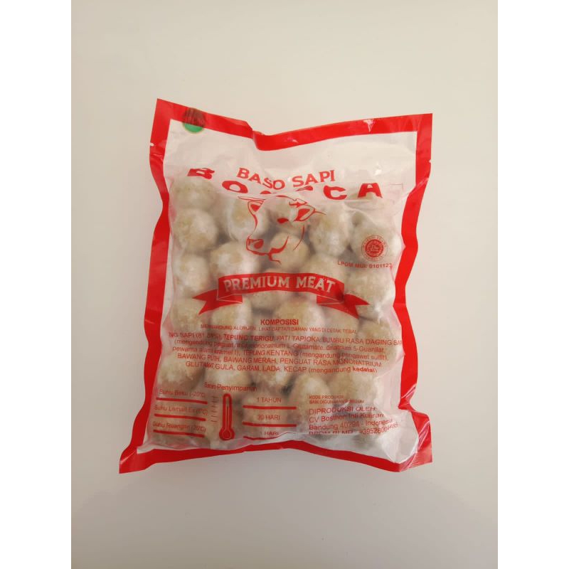 

Bossca Baso Sapi isi 50 Butir 500 Gr