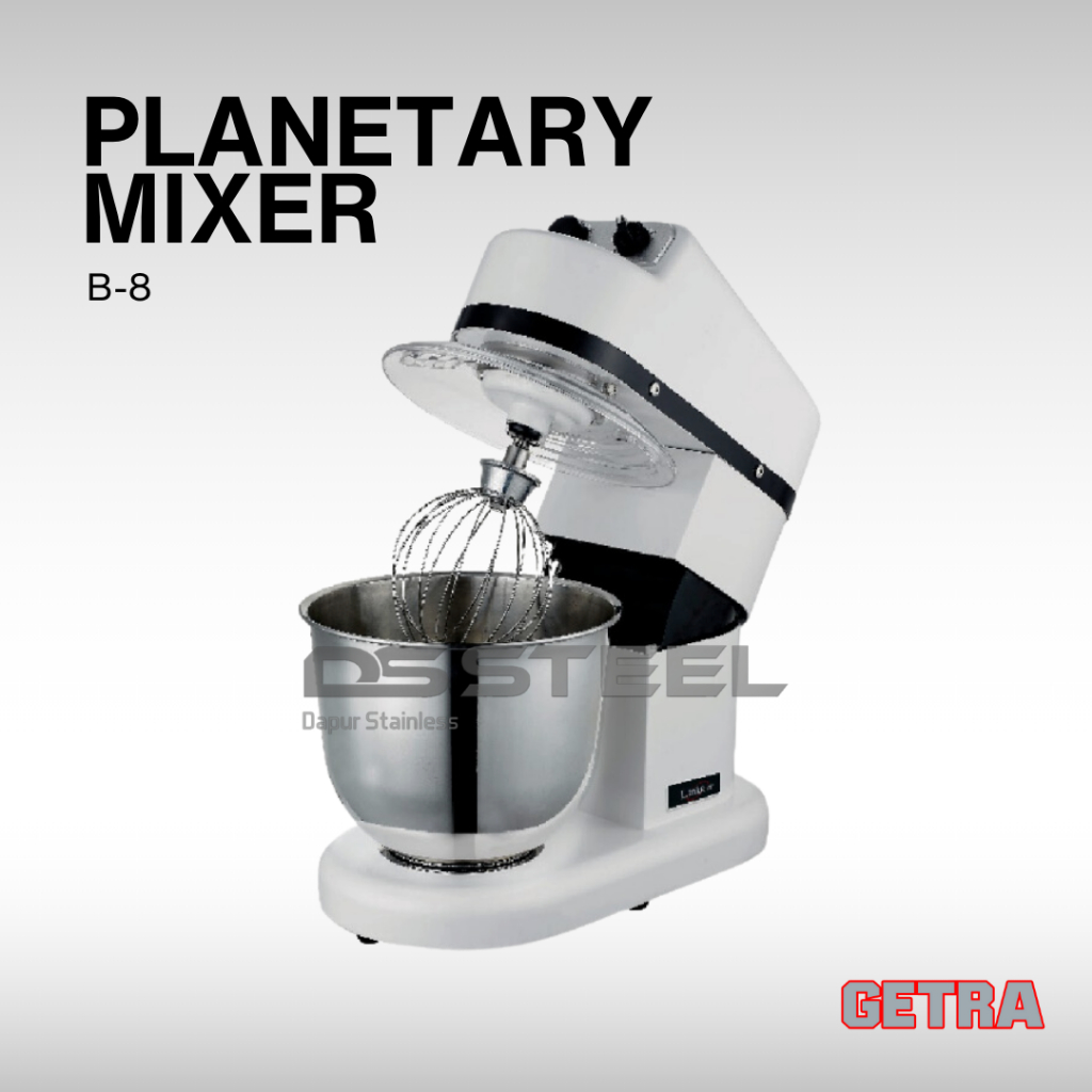 Planetary Mixer GETRA B8 / Mixer GETRA B-8 / Pengaduk Adonan Kue GETRA B 8