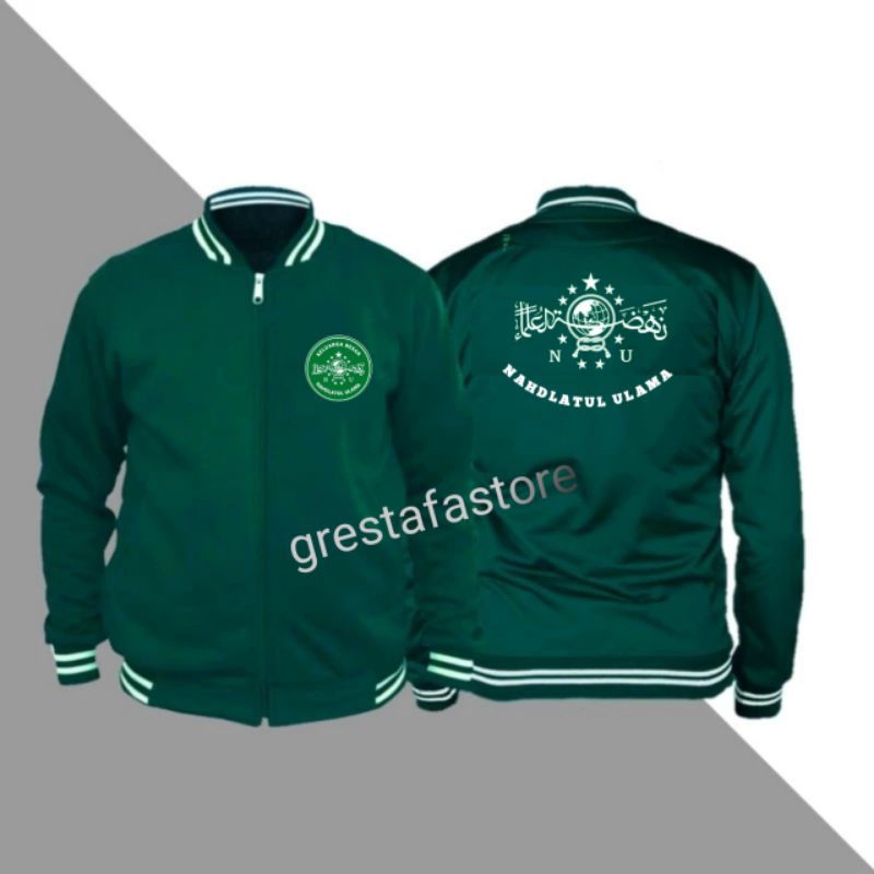 jaket NU nadhlatul ulama Bordir jaket varsity NU